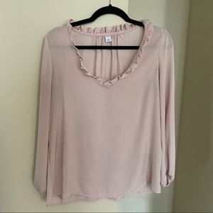 Blush pink blouse